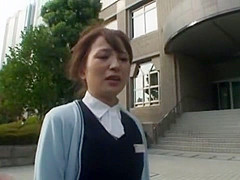 Best Japanese chick Maomi Nagasawa in Exotic Outdoor, Facial JAV scene