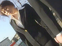 Best Japanese chick Natsuki Mochida in Fabulous Big Tits, Stockings JAV movie