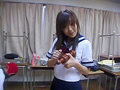 Crazy Japanese girl Miyu Hoshino in Amazing Masturbation, Girlfriend JAV movie