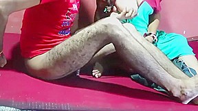 DEshi high class housewifes with her drivers