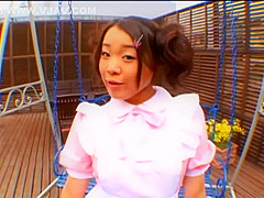 Fabulous Japanese model Fuka Nanasaki, Mei Hiragi, Mina Manabe in Amazing Outdoor, Blowjob JAV clip