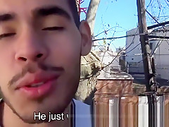 Facialized straight jock breeding roughly for dinero