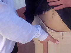 Facialized straight jock breeding roughly for dinero