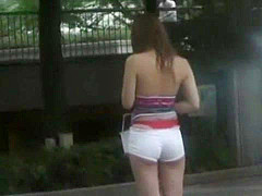 Hottest Japanese chick Leila Aisaki in Best Outdoor JAV clip