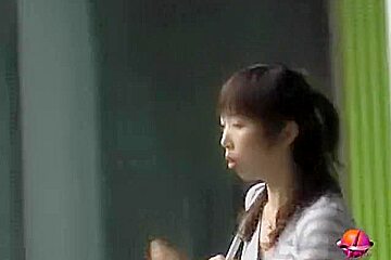 Intense sharking encounter with fabulous Asian slag and horny lad