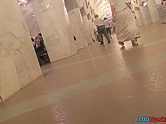 Mouthwatering bubble ass of a gal in best upskirts mov