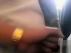 Touching hot girls with my dick in the bus