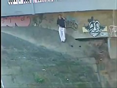 UNDER THE BRIDGE WANKER!!!!