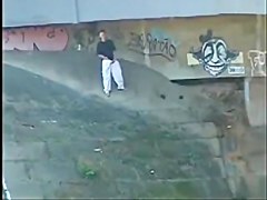 UNDER THE BRIDGE WANKER!!!!