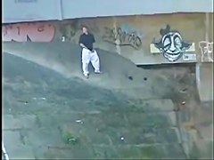 UNDER THE BRIDGE WANKER!!!!