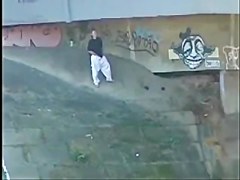 UNDER THE BRIDGE WANKER!!!!