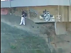 UNDER THE BRIDGE WANKER!!!!