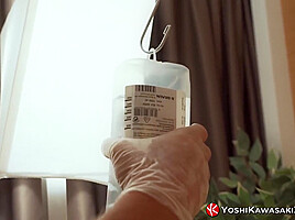 YOSHIKAWASAKIXXX - Yoshi Kawasaki Showcases His Bloated Ball